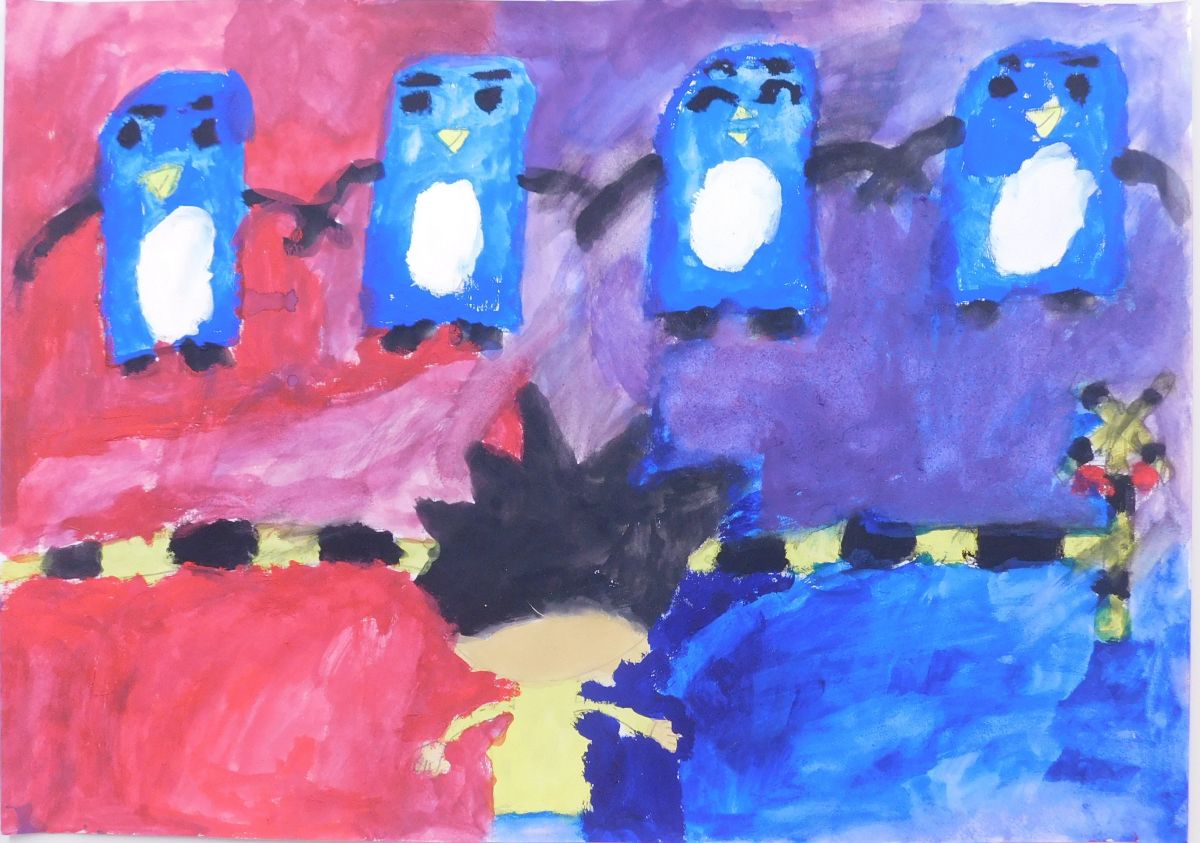 2025年優良賞『ふみきりペンギン』