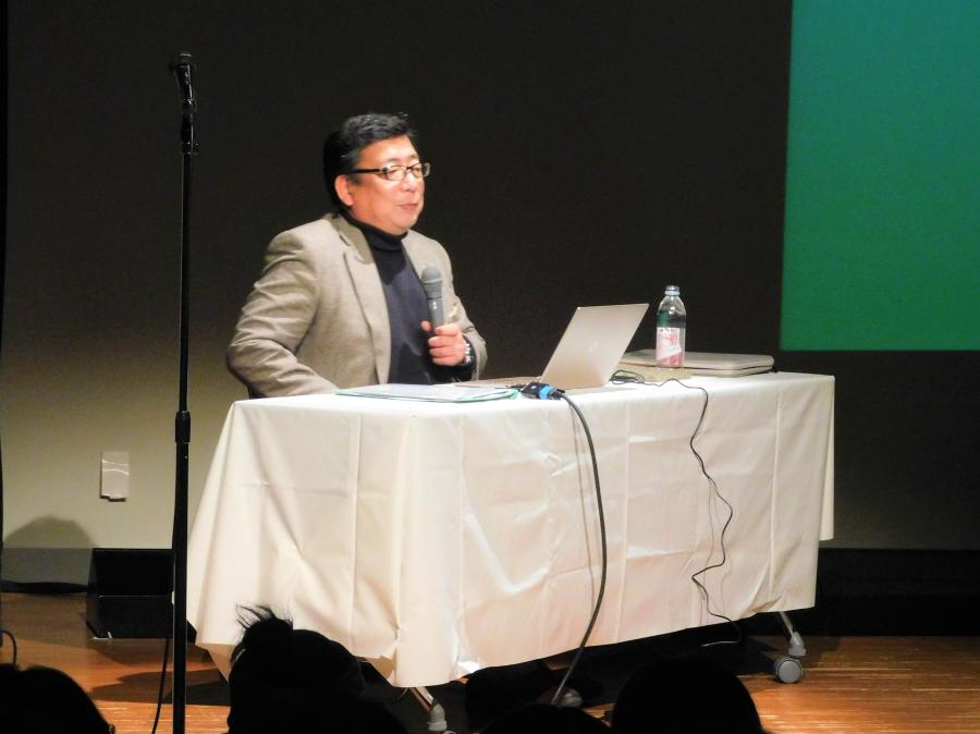 くすのきしげのり講演会　当日の写真