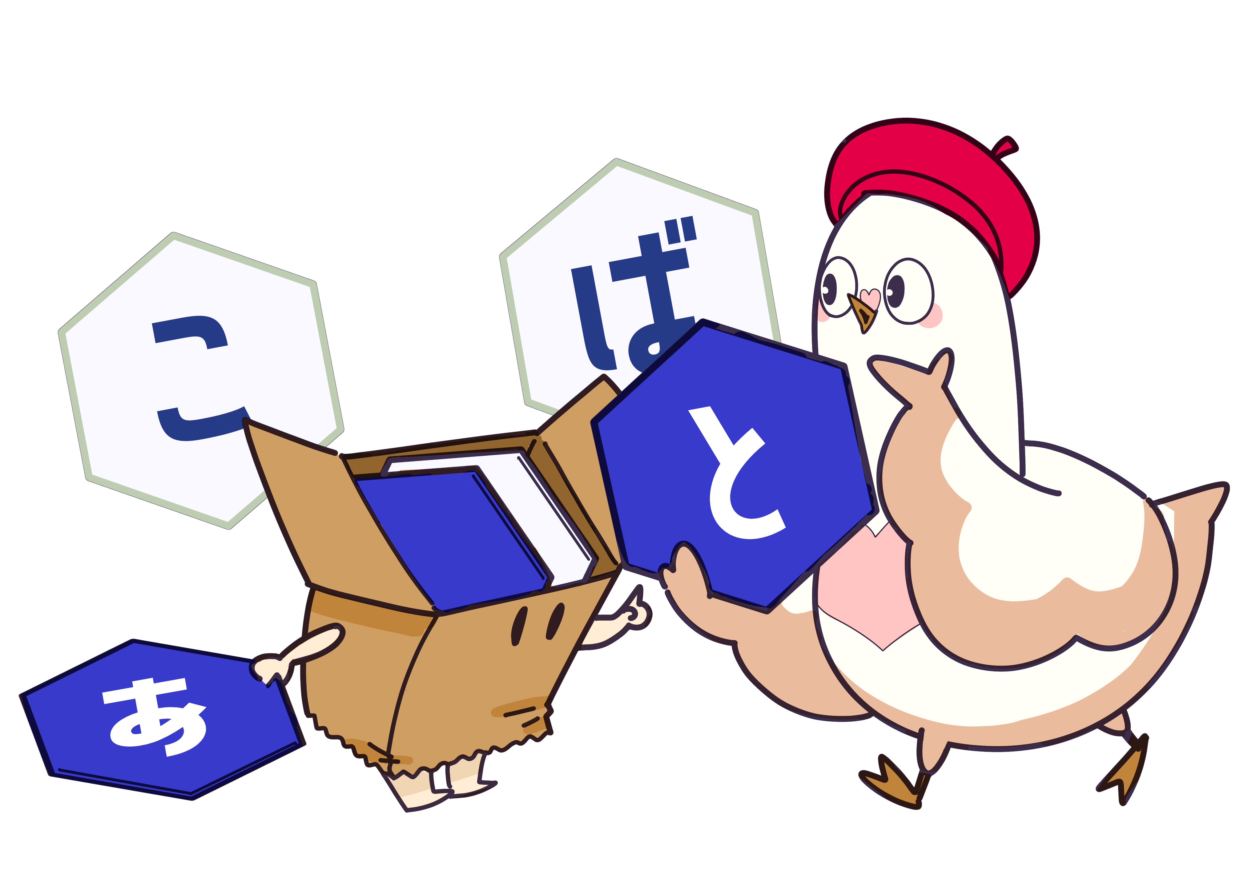コバトちゃん　パズル